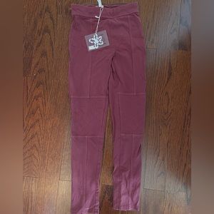 Matilda Jane Tween collection plum leggings -NWT